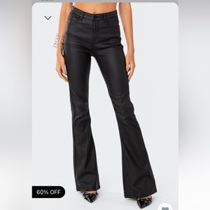 Edikted Faux Leather Pants